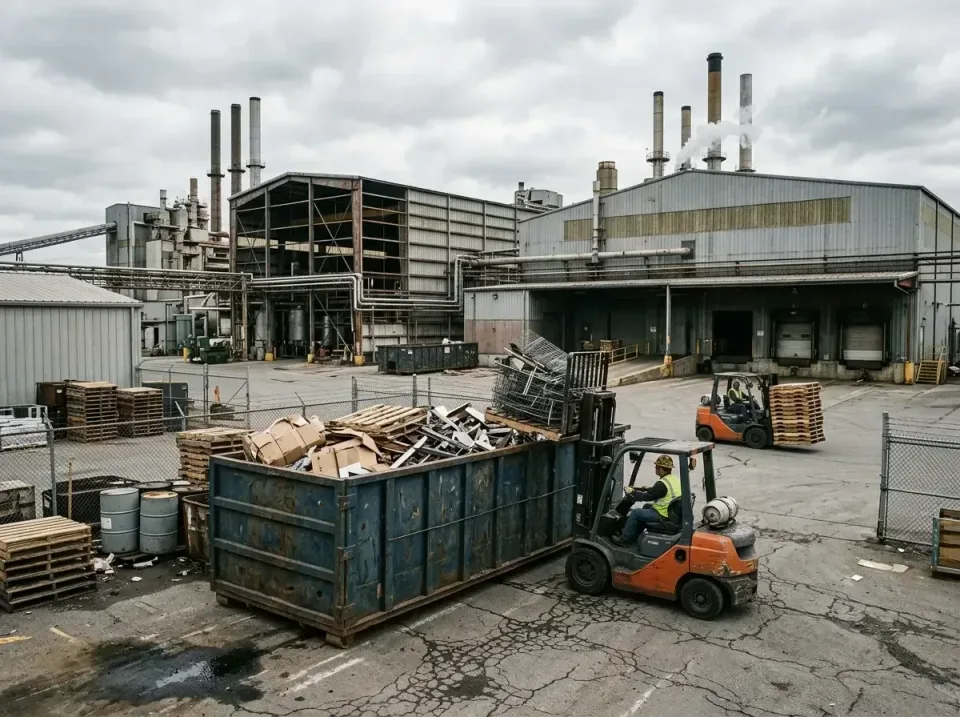 industrial-factory-scrap-conta-003 — frequently asked questions, Cheap Roll-off Dumpster Rentals in Glendale, MO